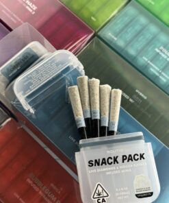 BOUTIQ SNACK PACK Preroll. Order now and discover the perfect blend of quality, flavor, and convenience. Enjoy the journey, and let BOUTIQ be your guide to a world of cannabis enjoyment!