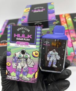 SPACE CLUB HULK 3G Disposable—where power, flavor, and convenience collide. Shop now and discover why this disposable vape is a fan favorite!