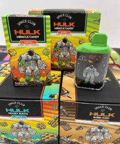 SPACE CLUB HULK 3G Disposable—where power, flavor, and convenience collide. Shop now and discover why this disposable vape is a fan favorite!