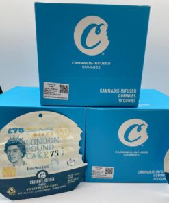 Indulge in the luxurious effects of London Pound Cake Gummies, a potent indica-dominant hybrid.