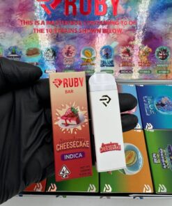 RUBY 2G Disposable Vape. Engineered for longevity with a powerful 2G e-liquid capacity and pre-charged battery.