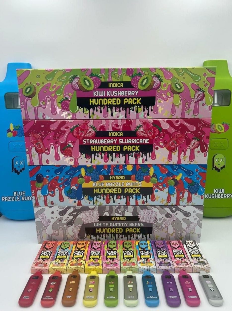Packman 2G Disposable The Packman 2 Gram Disposable is a premium THC vape device designed for convenience, potency, and smooth flavor.