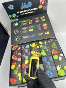 HALO 2G Disposable Volume 3 with premium Live Resin Diamonds.