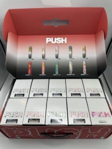 The Push 2G Disposable is your perfect on-the-go companion!