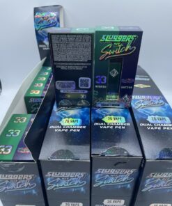 Step up to the plate with Sluggers Hit Switch 2g Vape. Experience a massive 2g of premium distillate, a revolutionary adjustable airflow switch, and legendary flavor that lasts from the first puff to the last.
