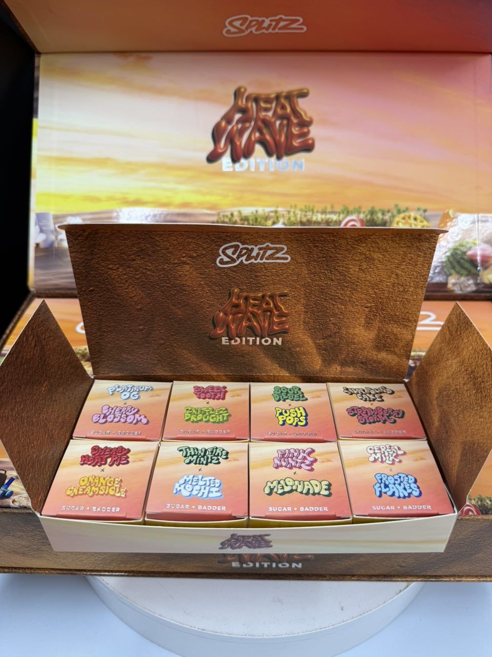 SPLITZ WAX Splitz Wax Heatwave Edition – premium 3.5g cannabis concentrate with bold flavor, high potency, and summer-inspired vibes. Shop Splitz Wax online today!