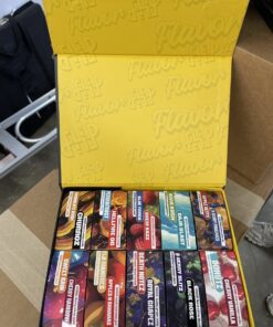 Revolutionize Your Vape Experience with the GOLD COAST CLEAR Disposable Dual Chamber Flavor Flip!