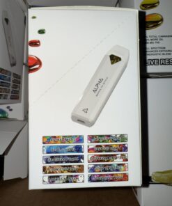 Refuse to settle for less. Experience the ALPHA 2G disposable vape with a groundbreaking 95% total cannabinoids and 2000mg of pure THC.