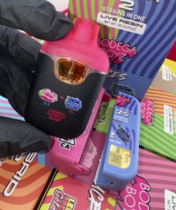 Experience ultimate vaping variety with the Bodega Boyz 2G Dual Chamber Disposable Vape.