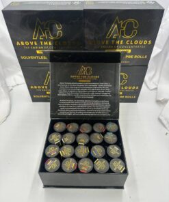 Above The Clouds Pre Rolls Solventless Mini | For the true connoisseur. Our mini "hash hole" pre-rolls feature a core of pure solventless concentrate, delivering unmatched flavor and a smooth, powerful experience.