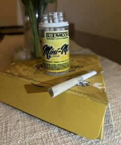 BLUE MOON Mini Me's Infused Pre Rolls | Liquid Diamond x Diamond Dust Infusion. Experience ultra-potent, heavy-hitting effects from our premium mini pre-rolls, infused with pure THCA diamonds for a powerful, smooth smoke. For the connoisseur with a high tolerance.