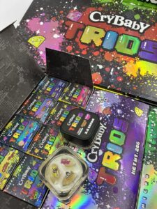 Experience the ultimate dab with Crybaby Trios Wax Micro Diamonds 3-in-1. Discover the potent, flavorful blend of THCA diamonds, live resin & cured resin. Learn about lab results, safety, and why it's a top-tier concentrate.